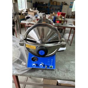 16L Knob Panel Full Stainless Steel Structure Benchtop Autoclave Sterilizer