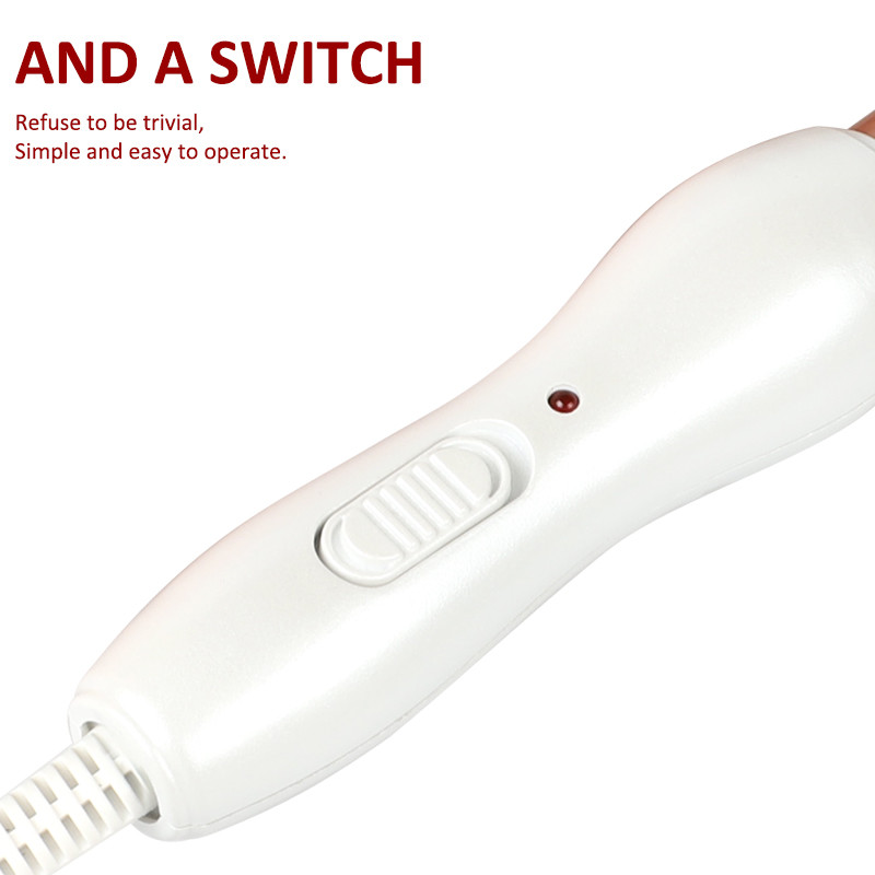PTC Mini Hair Curling Iron , Ceramic Travel Electric Hair Curlers