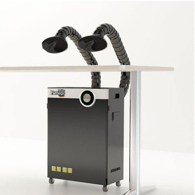 Soldering Fume Extractor with high power for Soldering Robot fumes for new design 350W power