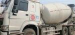 Howo 6x4 Used Concrete Mixer Truck , 10cbm On Site Cement Mixing Truck