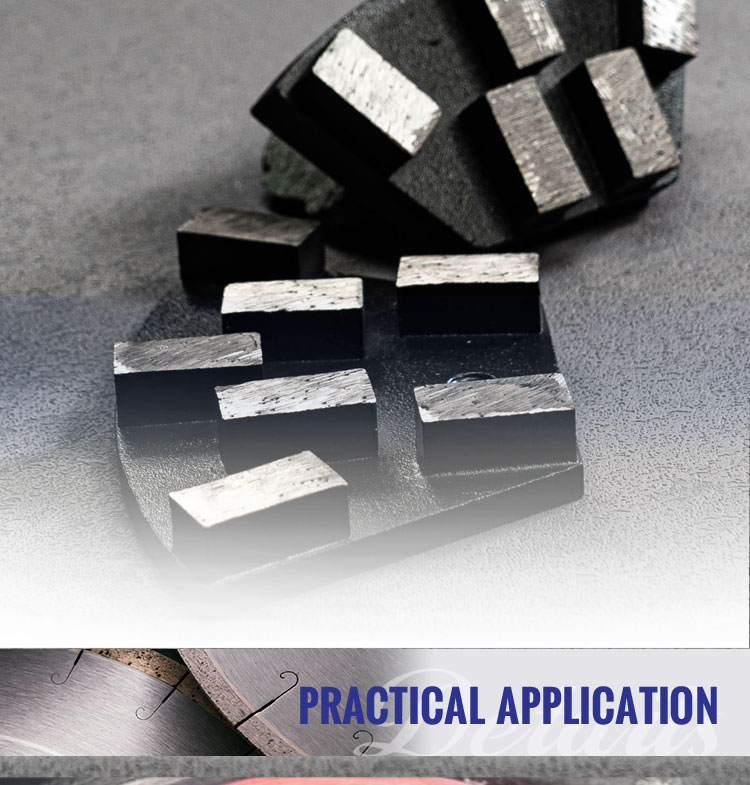 Diamond Grinding Tools Abrasive Segmented Grinding Block For Concrete Floor Grinding