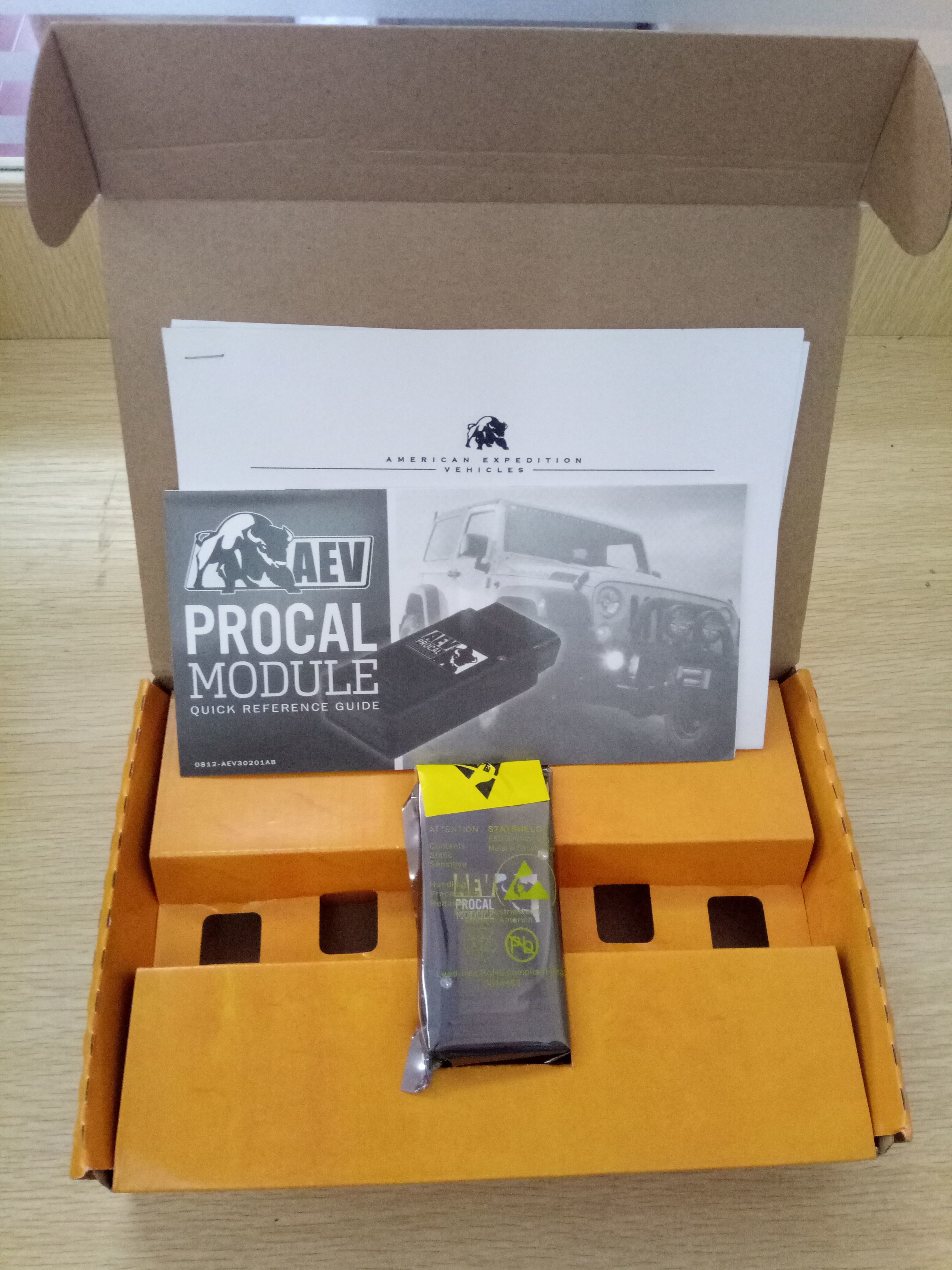 Automobile Reset Tool Jeep Wrangler AEV ProCal Module