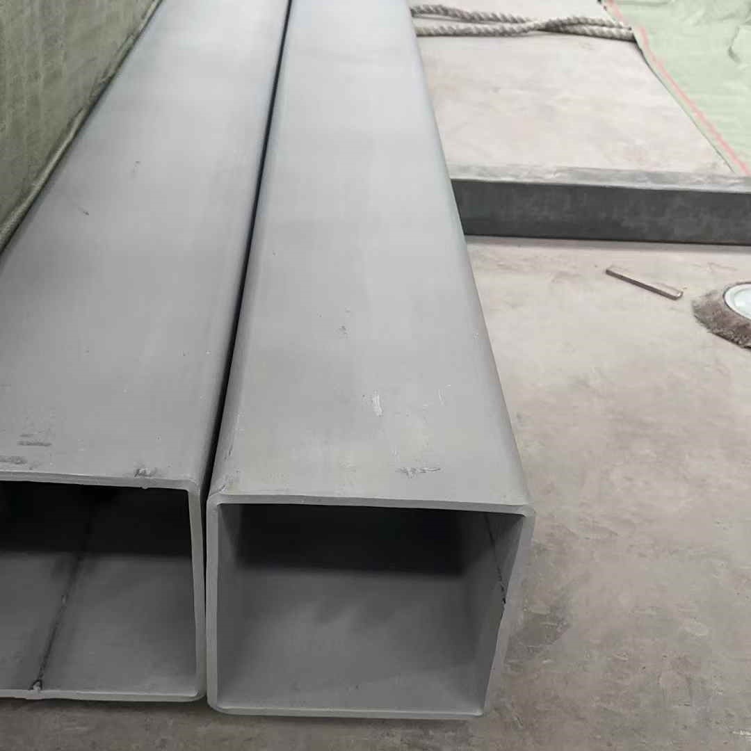 ASTM 316L SS Square Pipe TP316L 1.4404 Welded Stainless Steel Tube 200*200*6MM