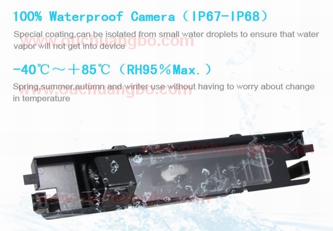 Ouchuangbo special rear view reverse waterproof Camera for Toyota Yaris OCB-T6886