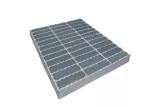 Anti Slip Hot Dipped Galvanized Serrated Bar Steel Grating 8x8mm