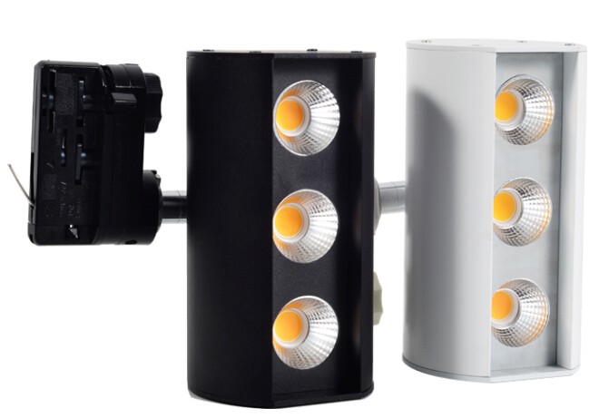 5 years warranty flicker free Ra90 30W led track light