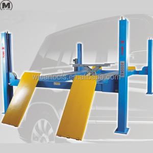 China 4000kgs Lifting Capacity 4 Post Car Hoist 4720mm Length 2.2KW Motor Power wholesale