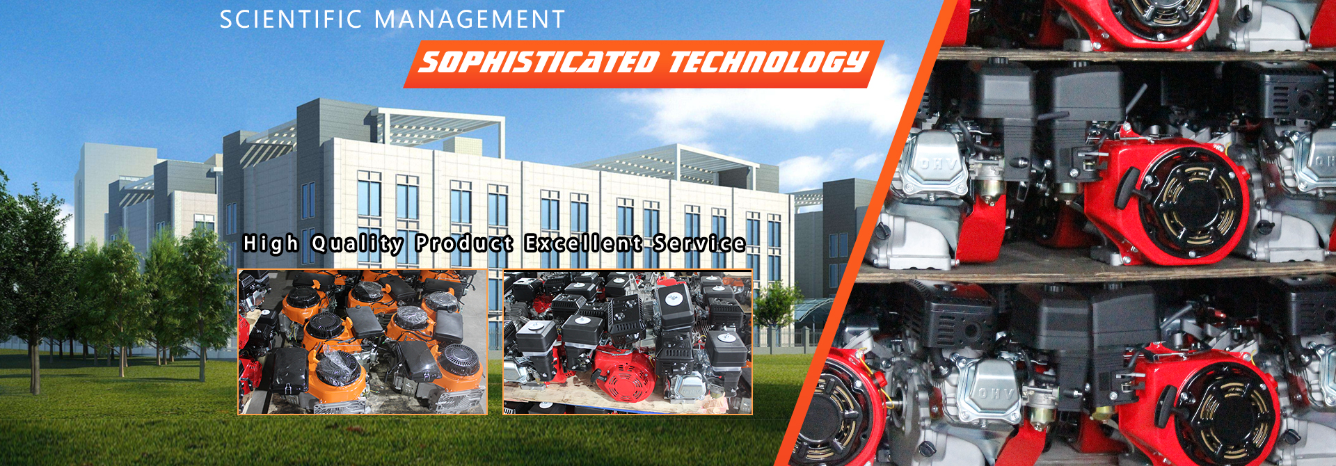 1 Cylinder Manual Air Cooled Engines 8HP Motor High Rpm V8