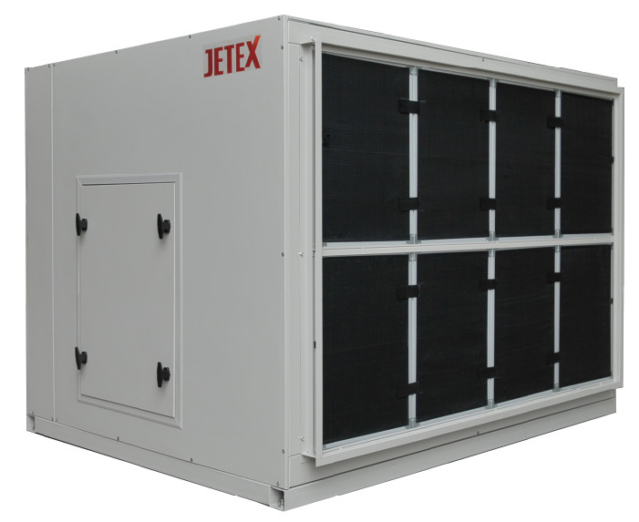 4 Rows-8 Rows Commercial HVAC Air Handling Units size Customized