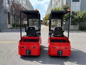 China AC Drive Motor 24V 490AH Battery-powered Tow Tractor for Industrial Applications wholesale