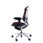 Marrit Red Swivel Chairs with Aluminum High Quality Ergonomic Office Chair