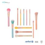12pcs Concealer Natural Hair Cosmetic Brush Set