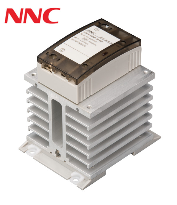 UL Certified Solid State Relay CAG6-1/250F-38 20A 40A with Heat Sink and DIN-Rail Mounting