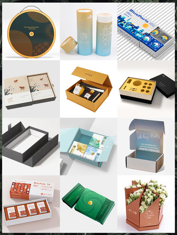Order Black Cardboard Mailer Box Custom With Logo And Insert