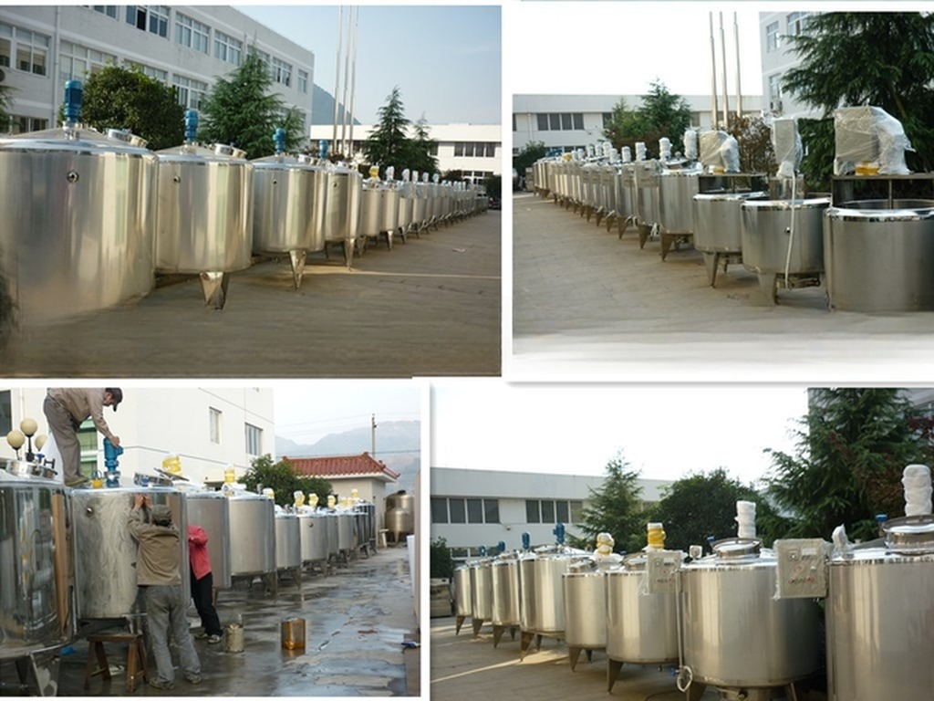 Online Support Aging Vat for Ice Cream Production in Various Sizes from 100L to 20000L
