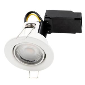 China Integrated SMD 5W Tiltable LED Downlight Cool White 6500k wholesale