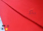 Fire Blanket Material 480GSM 0.45mm Red Acrylic Coated Fiberglass Cloth Fabric
