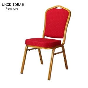 China Wedding Stackable Ballroom Chair Rental Hotel Banquet Metal Party 46x56x93cm wholesale