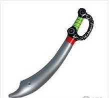 Multi-color Interesting Kids Toy Inflatable Plastic Sword