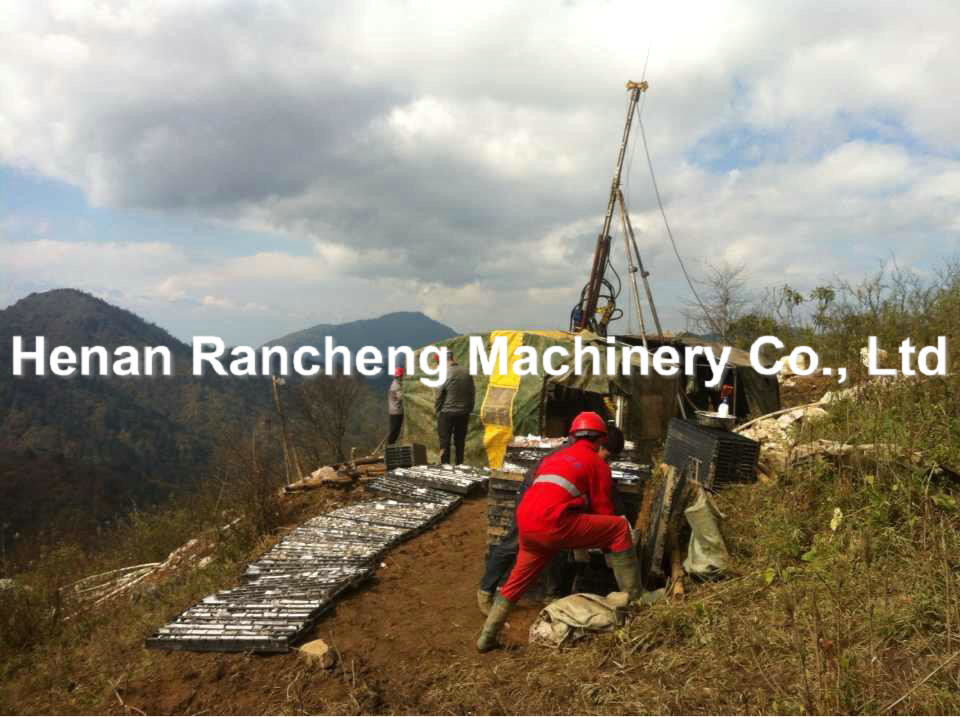 100m / 200m / 300m Depth Core Drilling Rig 33KW Portable Core Drilling Equipment