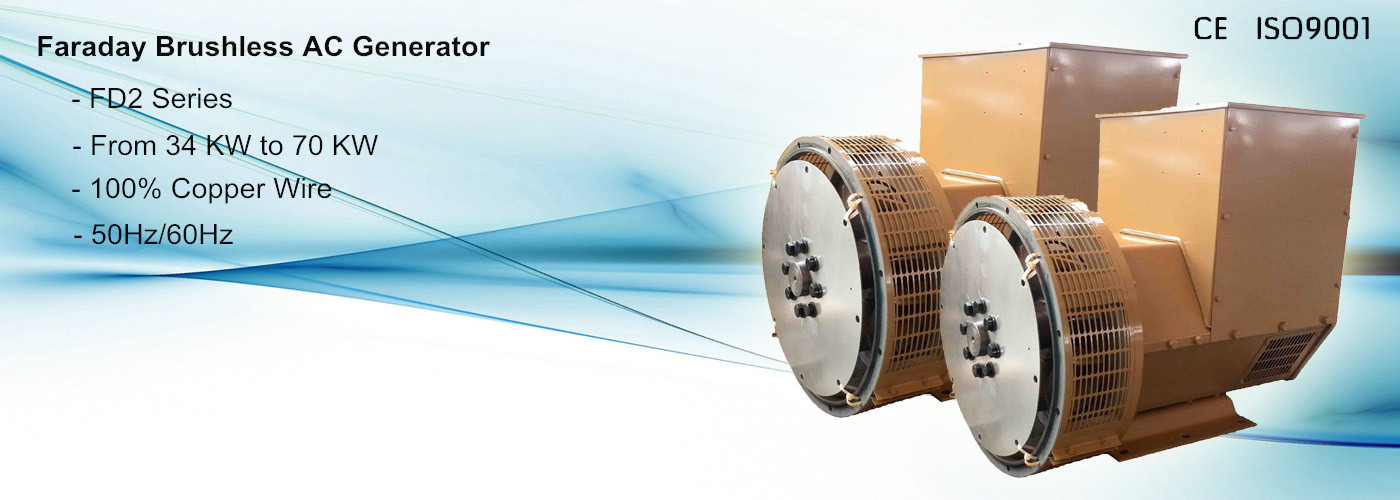 60HZ 254V Single Phase AC Generator 30KW