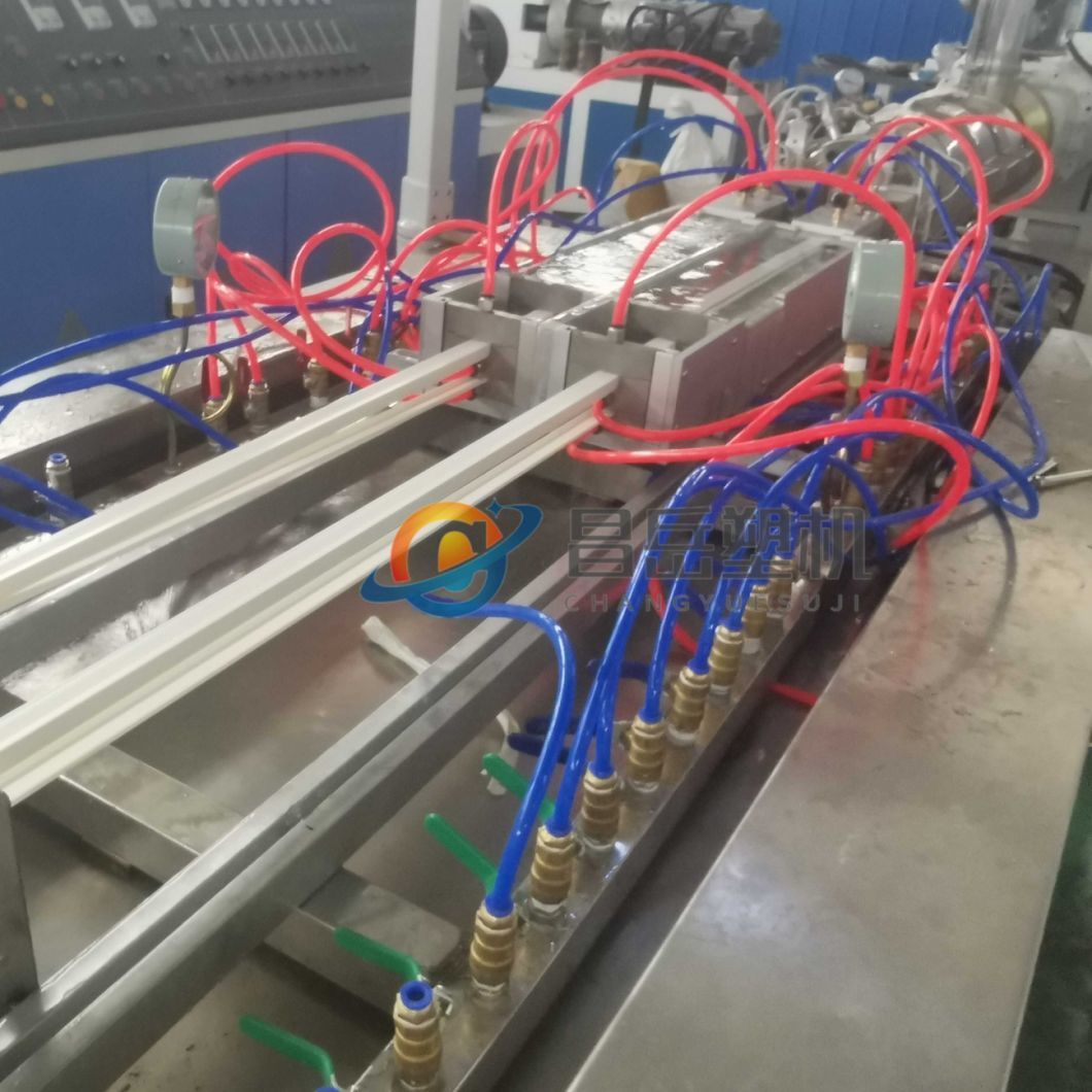 Automatic Plastic PVC Trunking Cable Duct Profile Extrusion Machine
