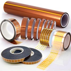 China 0.03mm Polyimide Silicone Adhesive Tape Excellent Solvent Resistant wholesale