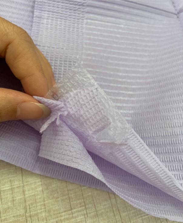 Medical Anti Leakage Clinics Disposable Dental Bibs