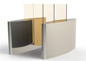 China Glass Sliding Optical Barrier Turnstiles wholesale