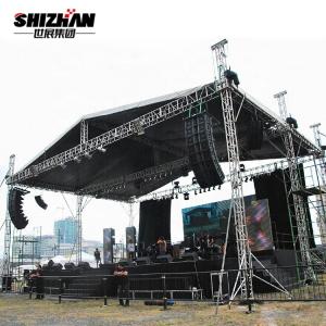 China 4m Length Aluminum Truss Stage Light Frame / Dj Light Stand Truss TUV Certified wholesale