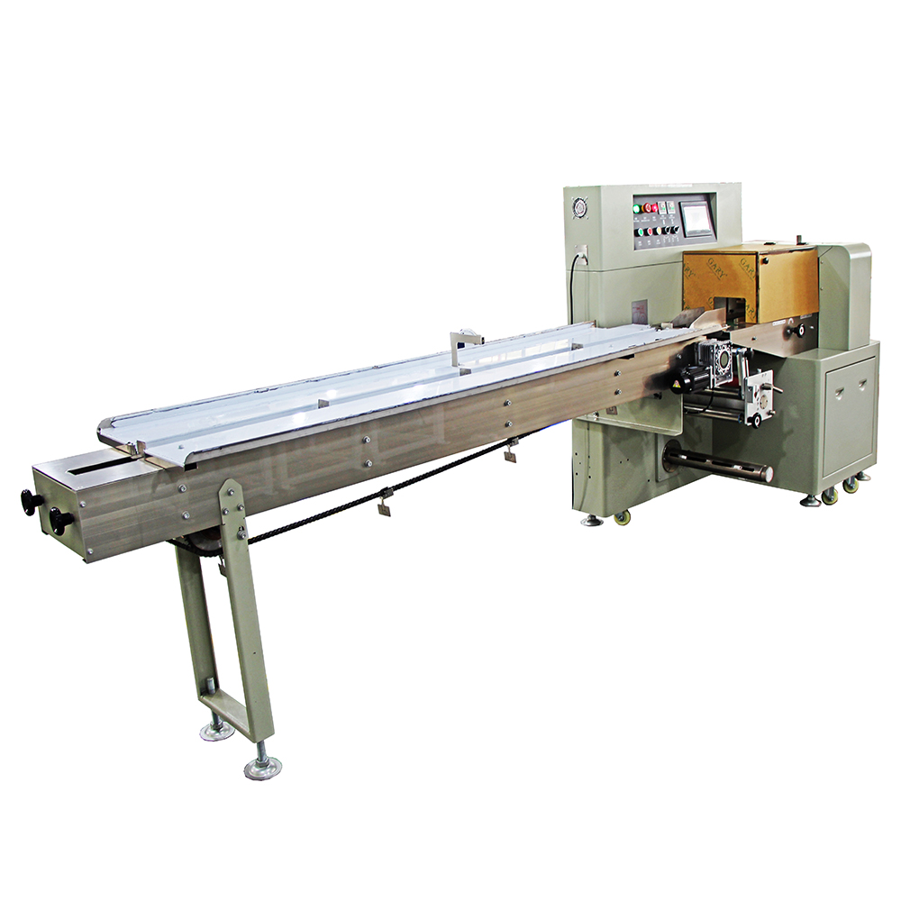 Simple operation automatic 1-230bag/min pillow packing machine for vegetable food commodity