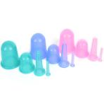 Clear Silicone Massage 4pcs Vacuum Suction Cupping