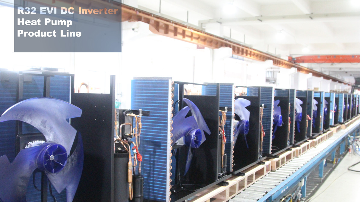 Efficient Heating And Cooling Heat Pump WIFI R32 Environment Friendly Refrigerant