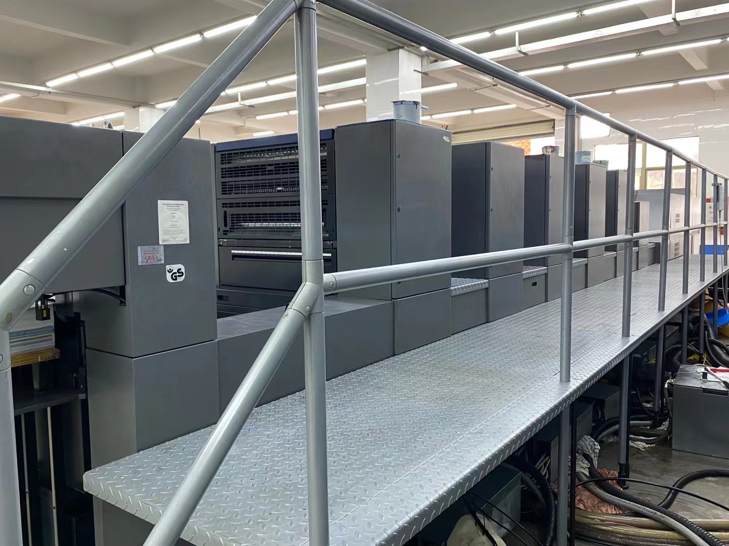 Used Digital Numbering Germany Heidelberg Printing Press Machine With Dimensions 2800*2800*1600mm