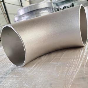 China 316L 310S Stainless Steel Sanitary Pipe Fittings Steel Tubing 90 Degree LR Food Grade wholesale