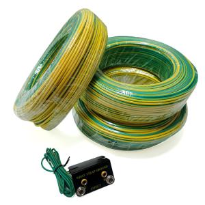 China IEC 60227 2.5mm PVC Insulated Bare Earth Grounding Cable wholesale