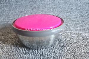 China 6pcs Preservation Stainless Steel Mixing Bowls for Fresh Keeping wholesale