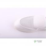 White PVC leather esd mesh shoes safety shoes antistatic cleanroom shoes for