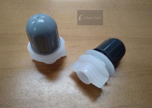 China Bullet Shape Plastic Spout Caps Inner Diameter 12mm For Food Packaging wholesale