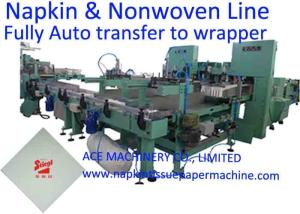 China 2000 Sheet/Min Cocktail Tissue Napkin Production Line wholesale