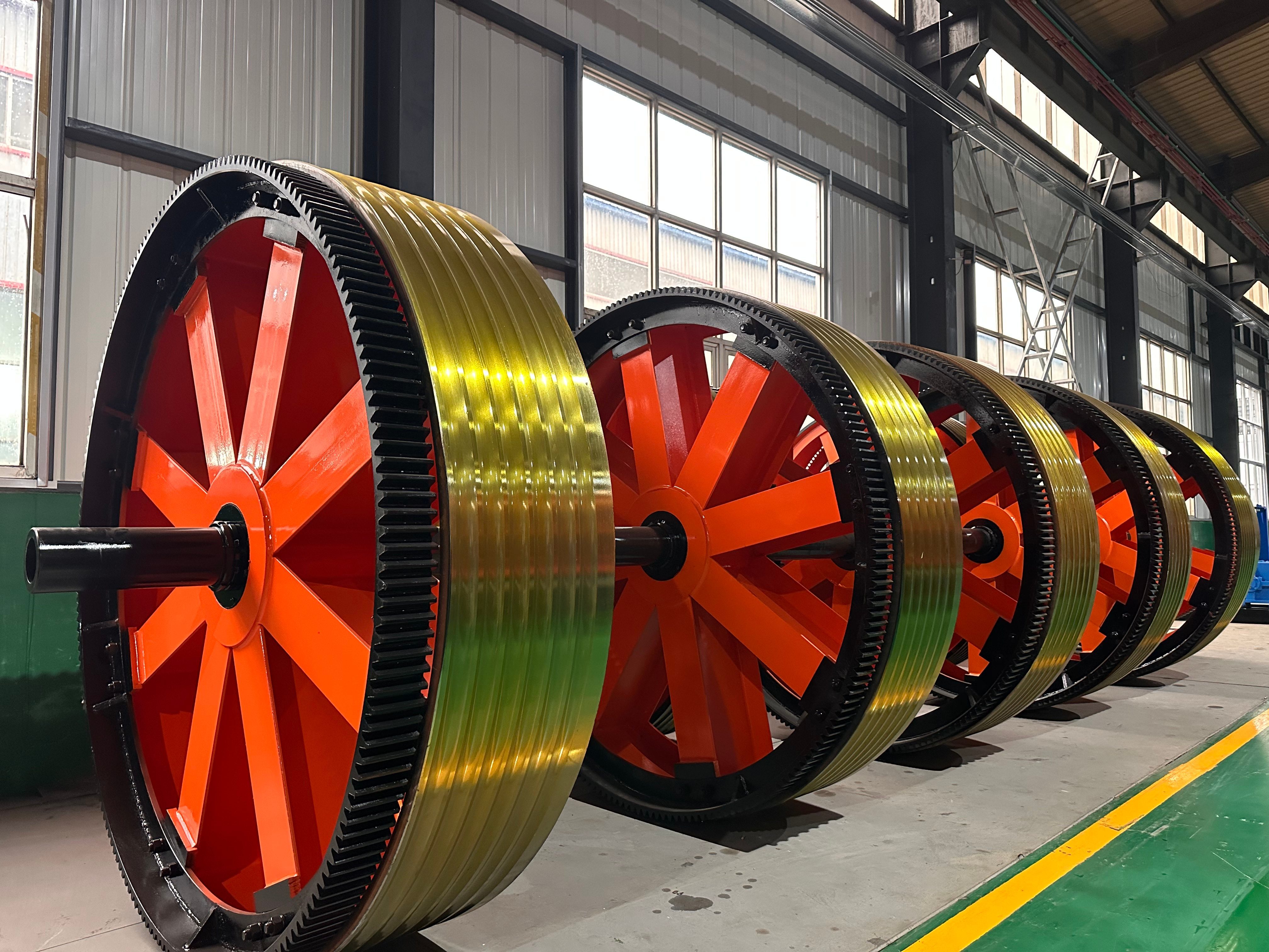 Rigid Stranding Machine for Wire/Cable Production – 6+12, Suitable for 630mm Reels