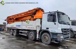 China Zoomlion Heavy Industries Second Hand Concrete Pump Truck Remanufactured 52m wholesale