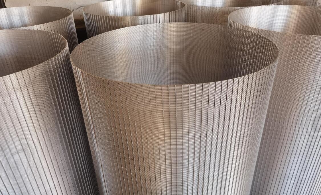 Johnson Mesh Tube 25mm Slot Wire Wrapped Screen For Filter