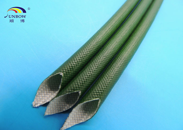 6.0mm Silicone Fiberglass Sleeving , Wiring Harness Proetction fibreglass sleeve