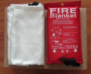 China 1.2m*1.5m Glassfiber Fire Blanket Fire fighting blanket wholesale