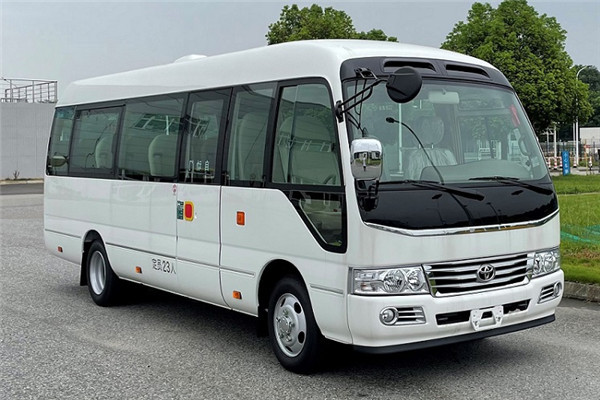 Toyota Coaster 11-seater tourist bus business reception bus gasoline rear drive