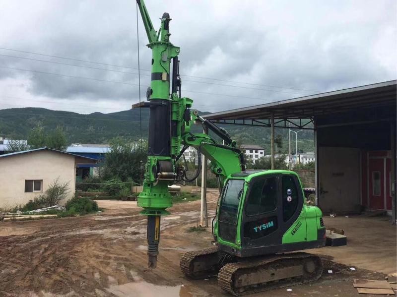 2200mm Transport Width Borehole Drilling Machine Diameter 1600mm Depth 10m
