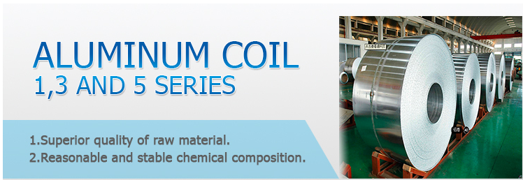 Mill Finish Aluminum Coils 5000 Series 5052 5754 H14 H26 One Side Bright Surface