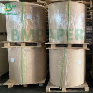 Brown & White High Tensile Sacks Kraft Paper 80gsm 90gsm Extensible Kraft Paper