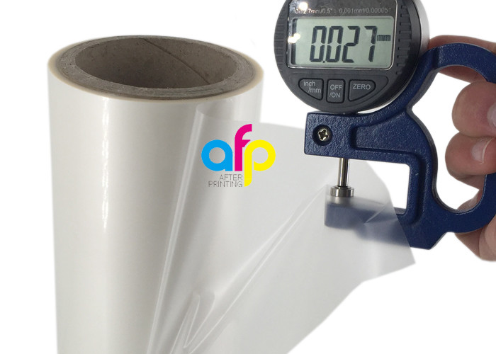 High Transparent / Opaque Dry Gloss Laminating Film 750mm*150m